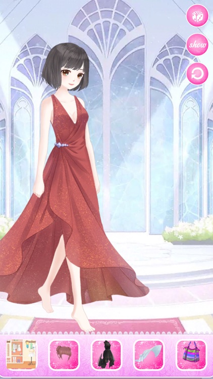 Snow princess fashion dress - Costume Dress Up screenshot-4