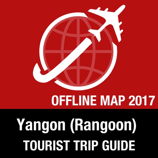 Yangon (Rangoon) Tourist Guide + Offline Map