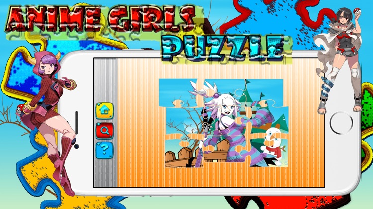 Anime Girls Jigsaw Collection Learning For Kids screenshot-3