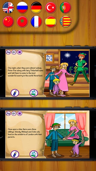 Peter Pan Classic tales - interactive book 1.1 IOS -