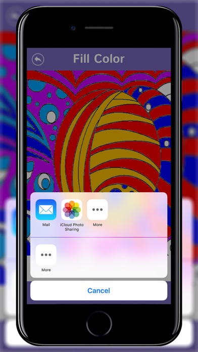 How to cancel & delete Abstract Color Pages For Adults.Antistress Therapy from iphone & ipad 4