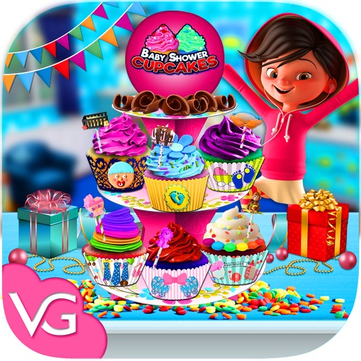 DIY Baby Shower Cupcake Chef - Bake Cupcakes iOS App