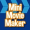 De Mini Movie Maker is een superleuke en handige app om je eigen korte film (van maximaal 1 minuut en 45 seconden) te maken