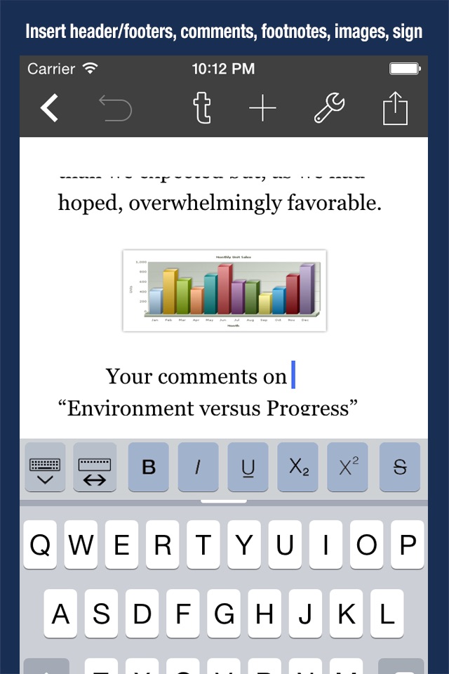 Word Processor - Textilus Pro screenshot 2