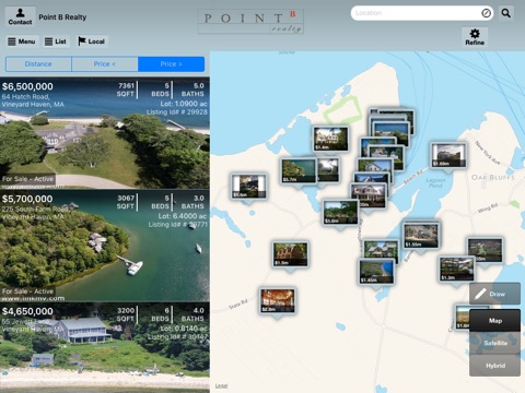 Point B Realty MV for iPad screenshot 2