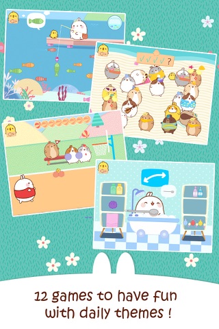 MOLANG: A HAPPY DAY - FUN GAMES FOR TODDLERS screenshot 2