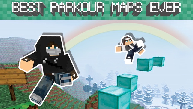 Free Parkour Maps for Minecraft Pocket Edition(圖1)-速報App