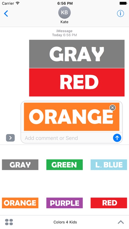 Colors 4 Kids Stickers