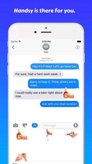 Handsy • Stickers for iMessage(圖3)-速報App