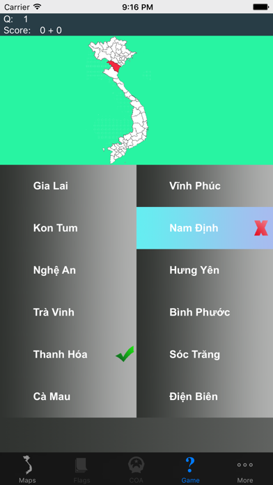 How to cancel & delete Vietnam Province Maps and Capitals from iphone & ipad 2