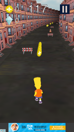 3D Tapped Family Runner Game for Simpsons fans(圖3)-速報App