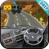 VR Highway Simulation Car Drive Game