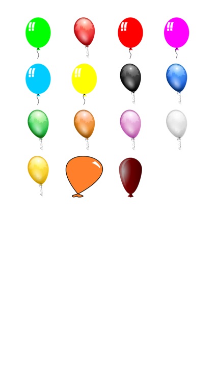 More Balloons Sticker Pack