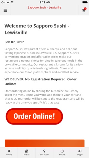 Sapporo Sushi - Lewisville