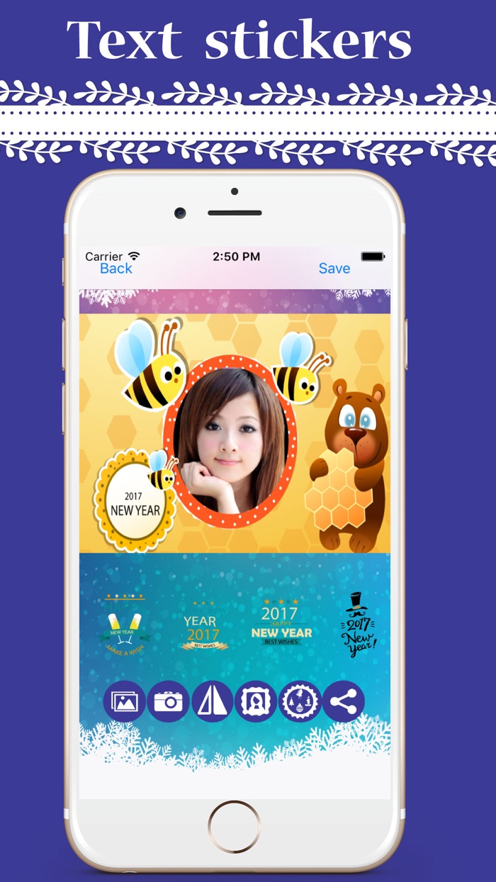 Happy New Year Photo Frames - New Year 2017 Frames