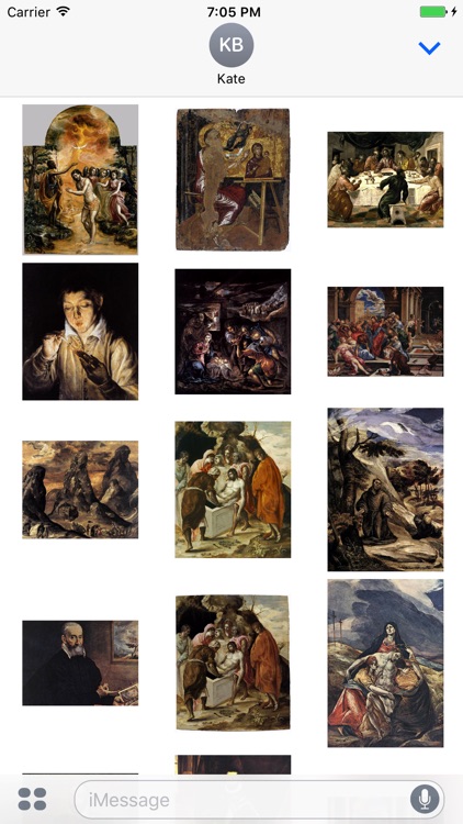 El Greco Artworks Stickers