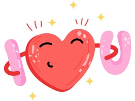 Valentines Love Stickers