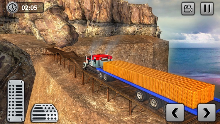 Gold Transporter Truck Drive screenshot-3