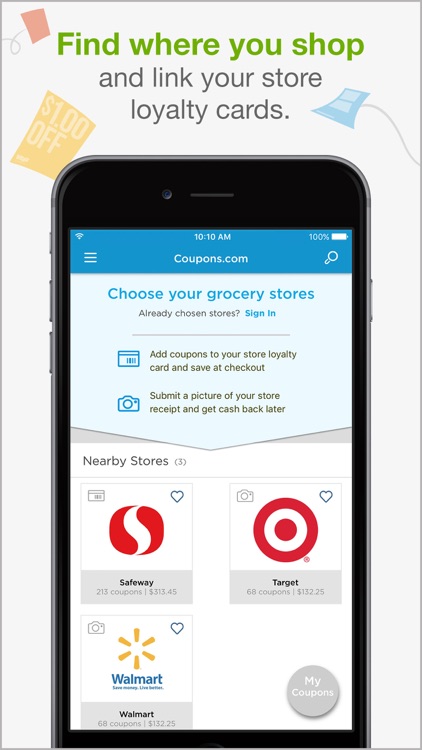 Coupons.com – Grocery Coupons & Cash Back Savings