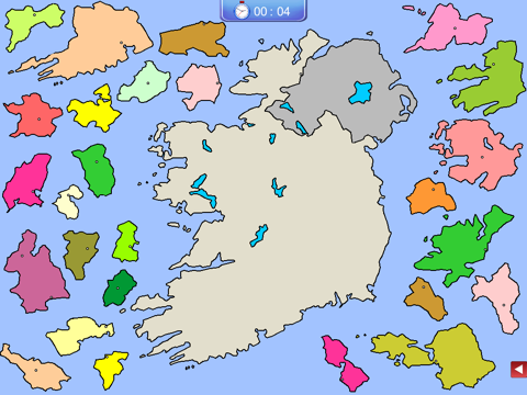 Ireland Puzzle Map screenshot 3