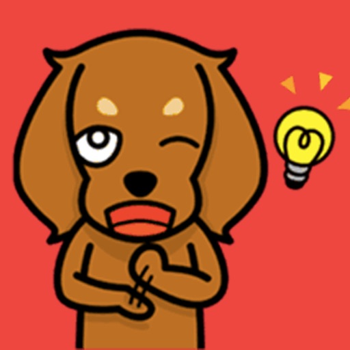 Sad Dog Stickers icon