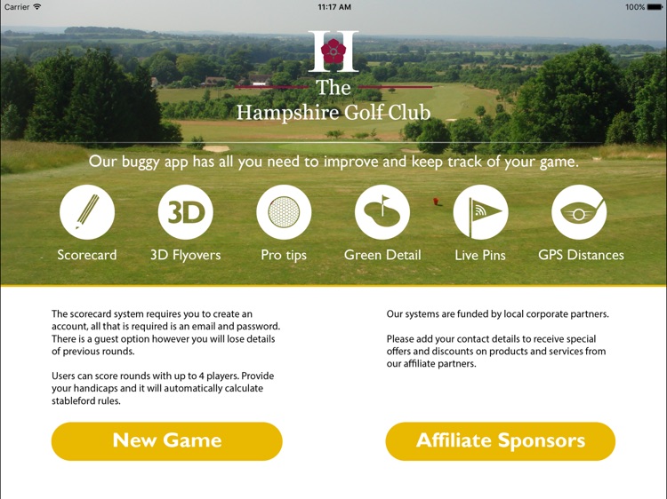 The Hampshire Golf Club - Buggy