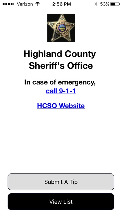 HighlandCo Sheriff