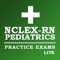 Prepare for NCLEX RN Pediatrics with this handy app containing up to 550 questions across the four NCLEX RN subjects