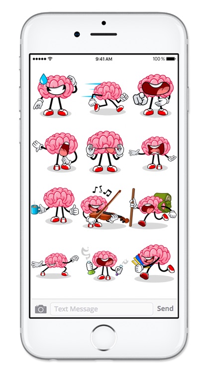 Brain Emojis Share Your Feelings Emoticon Stickers screenshot-4