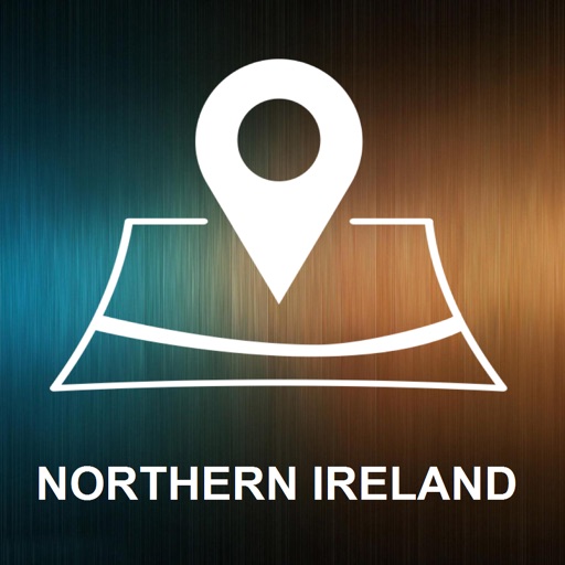 Northern Ireland, UK, Offline Auto GPS icon