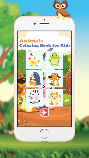 Animals, Coloring Book for Kids(圖3)-速報App