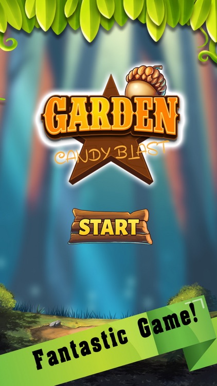 Candy big blast : Jungle garden saga match games