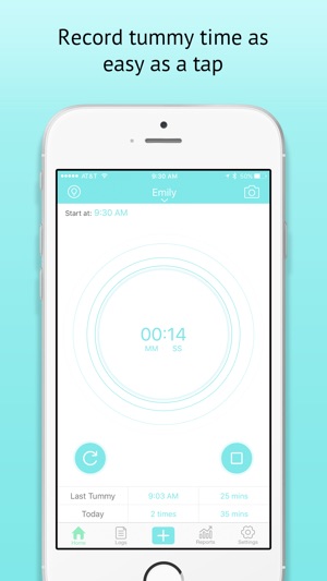 Tummy Time Tracker Pro - Improve Baby Co