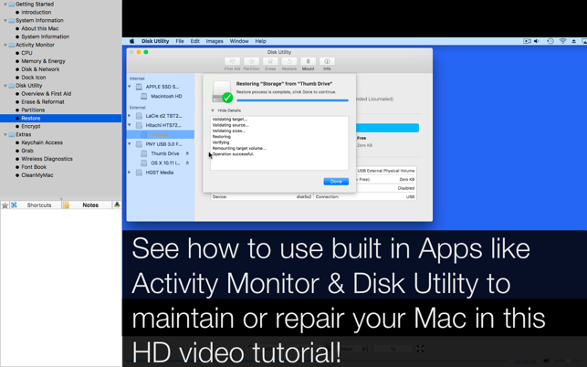 Learn - Utilities for Mac