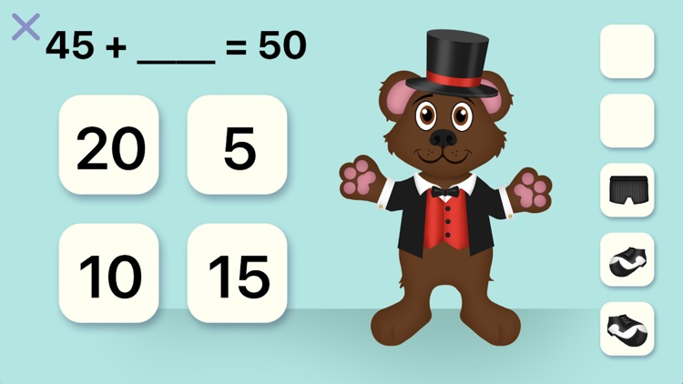 Teddy Bear Math - Add to 50