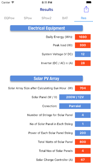 PV Calculator - off grid(圖5)-速報App