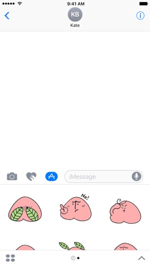 Lovely Peach - NHH Animated Stickers(圖2)-速報App