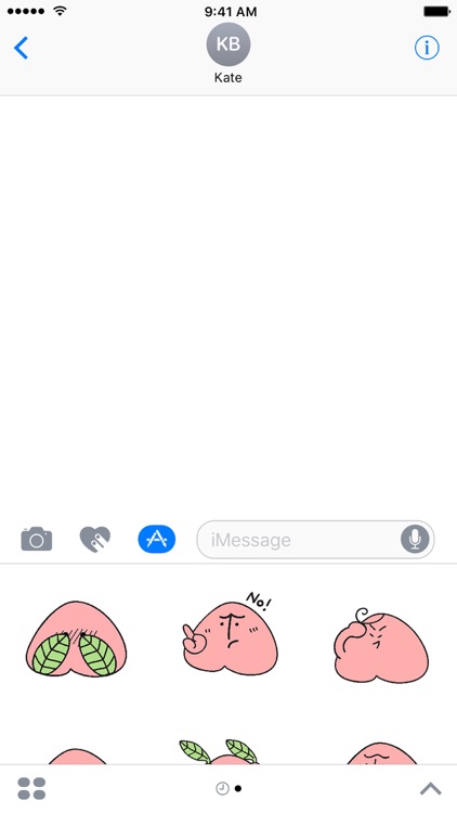 Lovely Peach - NHH Animated Stickers
