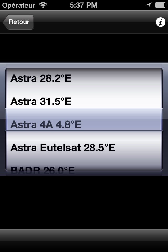 SatFinder GPS EU screenshot 3