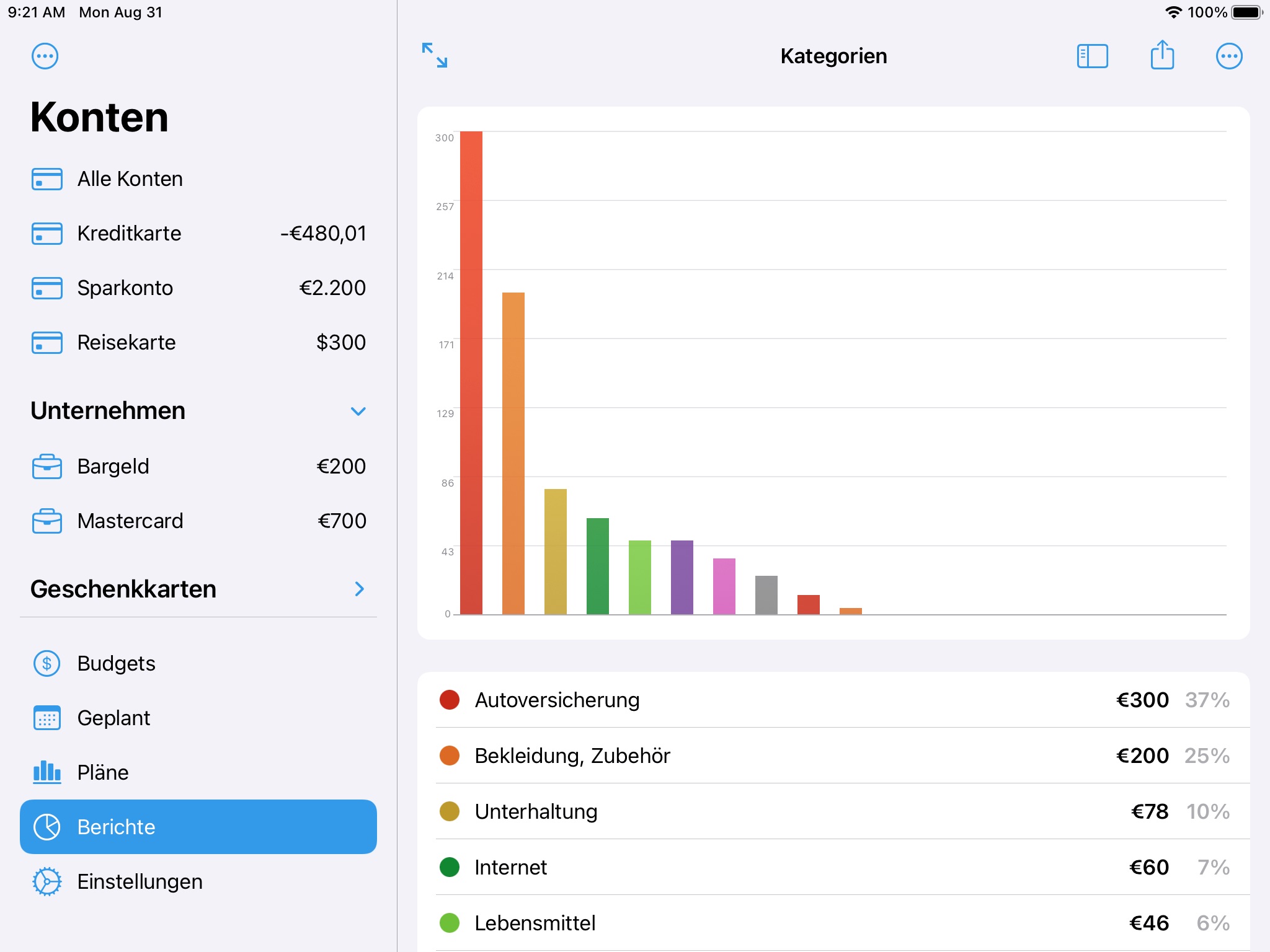 Debit & Credit screenshot 2