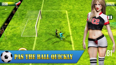 Tiny Soccer Showdwon Real Game Of The Year Pro screenshot 4