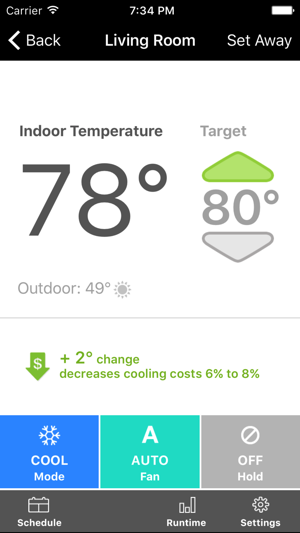 HomeComfort Thermostat(圖3)-速報App