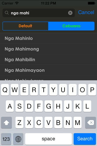 Cebuano Dictionary screenshot 2