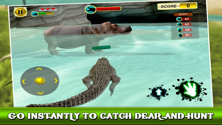 Crocodile Attack - Simulator 3D screenshot-3