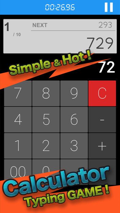 How to cancel & delete Calculator Time Attack - Calculator Typing Game from iphone & ipad 1