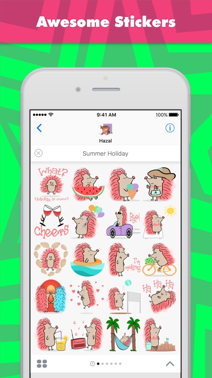 Summer Holiday stickers by Hazal