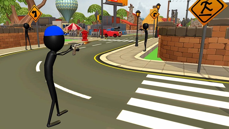Angry Stickman Revenge - Sniper Shooter Game 2017 screenshot-4