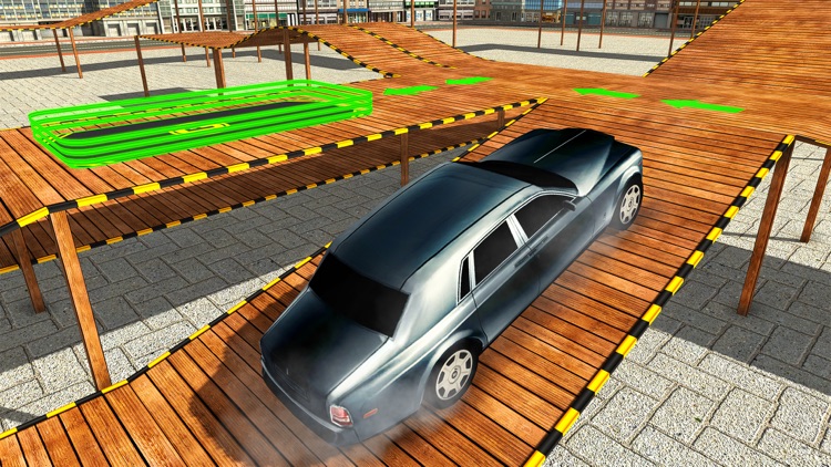 Classic Car Stunt Parking - Driving Simulator 2017 screenshot-3
