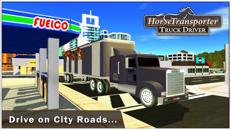 Horse Transporter Truck Driver & Cargo Delivery screenshot-3