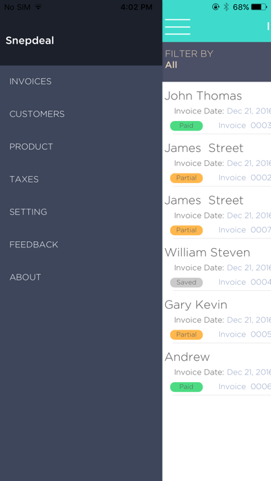 Invoice Easy Screenshot on iOS